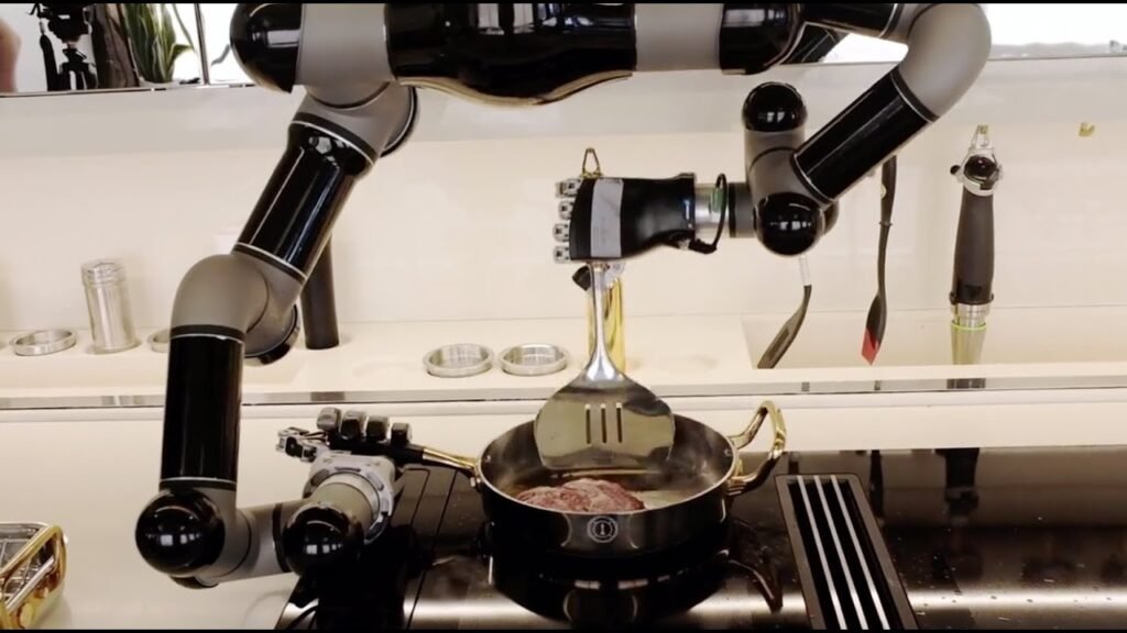 A $105,000 robot arm nobody needs cooked me a delicious lunch